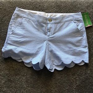 Lilly Pulitzer scalloped shorts